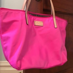 Pink Kate Spade Tote Bag